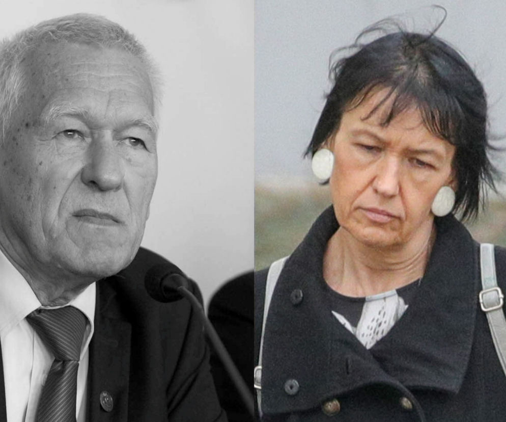 Kornel Morawiecki i córka Marta Morawiecka