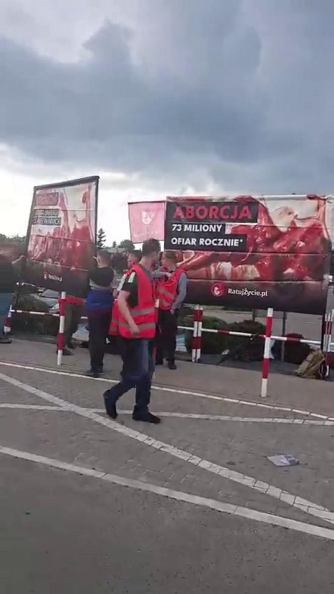 Różaniec przed szpitalem w Lublinie