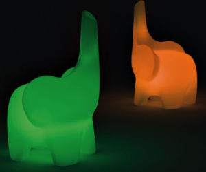 Lampy podłogowe słoniki do pokoju dziecka