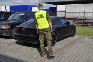 Strażnicy nie dali się nabrać. Warte 150 tys. zł Audi A7 nie wyjechało na Ukrainę