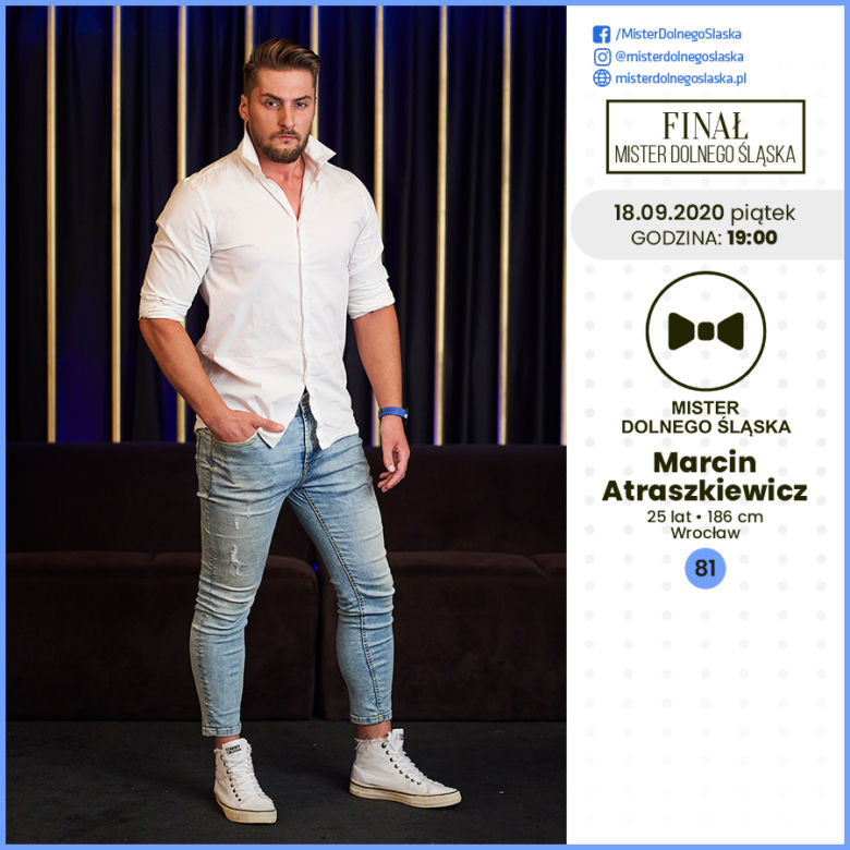Finaliści Mister Dolnego Śląska 2020