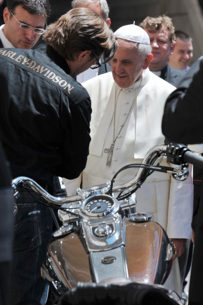 Harley Davidson papieża Franciszka