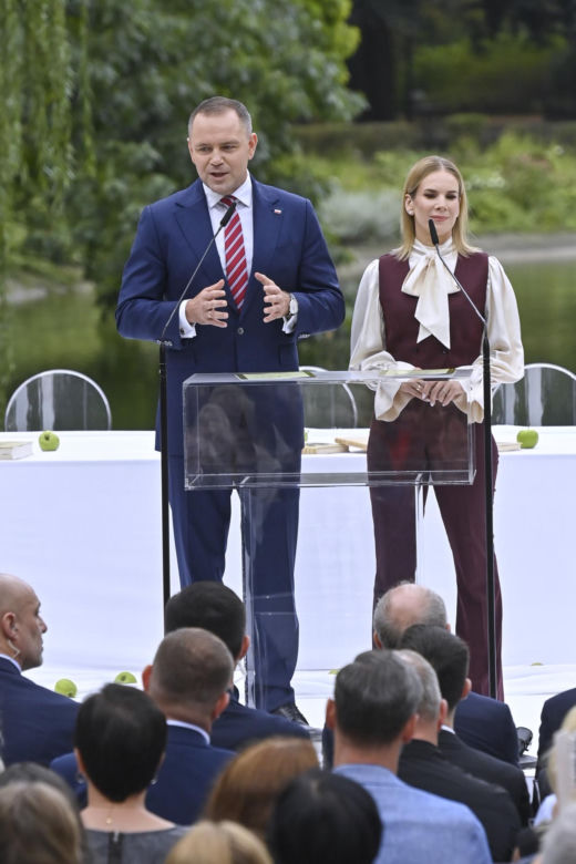 Marta Nawrocka zaskoczyła Izabelę Janachowską