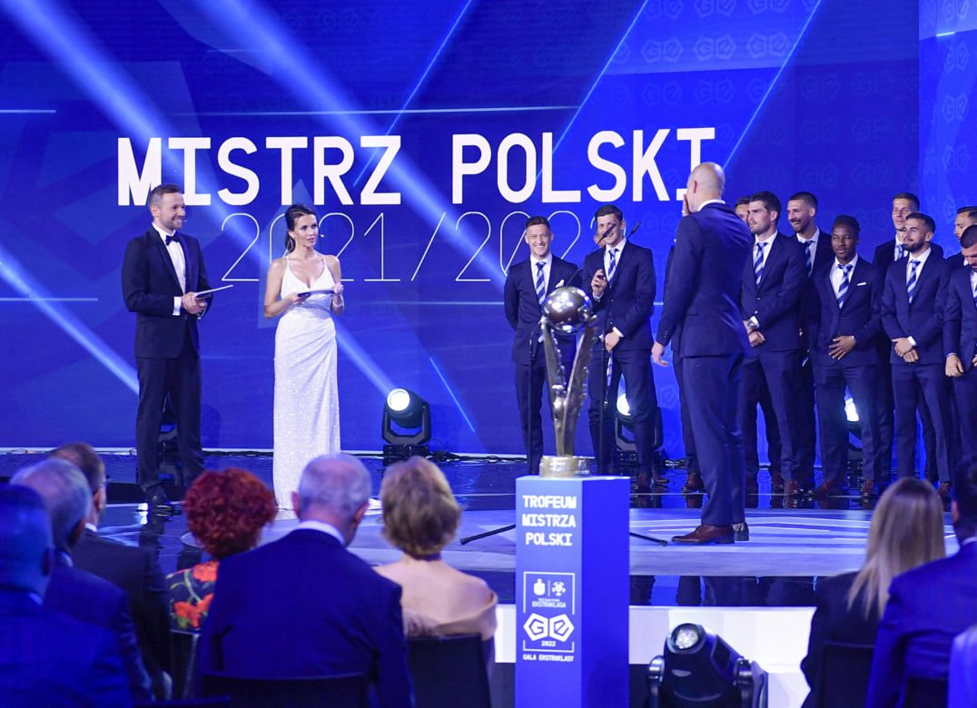 Sylwia Dekiert gala Ekstraklasy