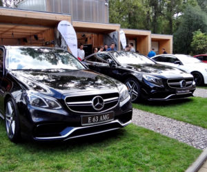 wystawa Mercedesów AMG w warszawskiej Stacji Mercedes