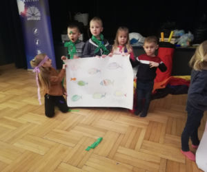 Złota rybka spełniała dziecięce marzenia w Kuźni Artystycznej.