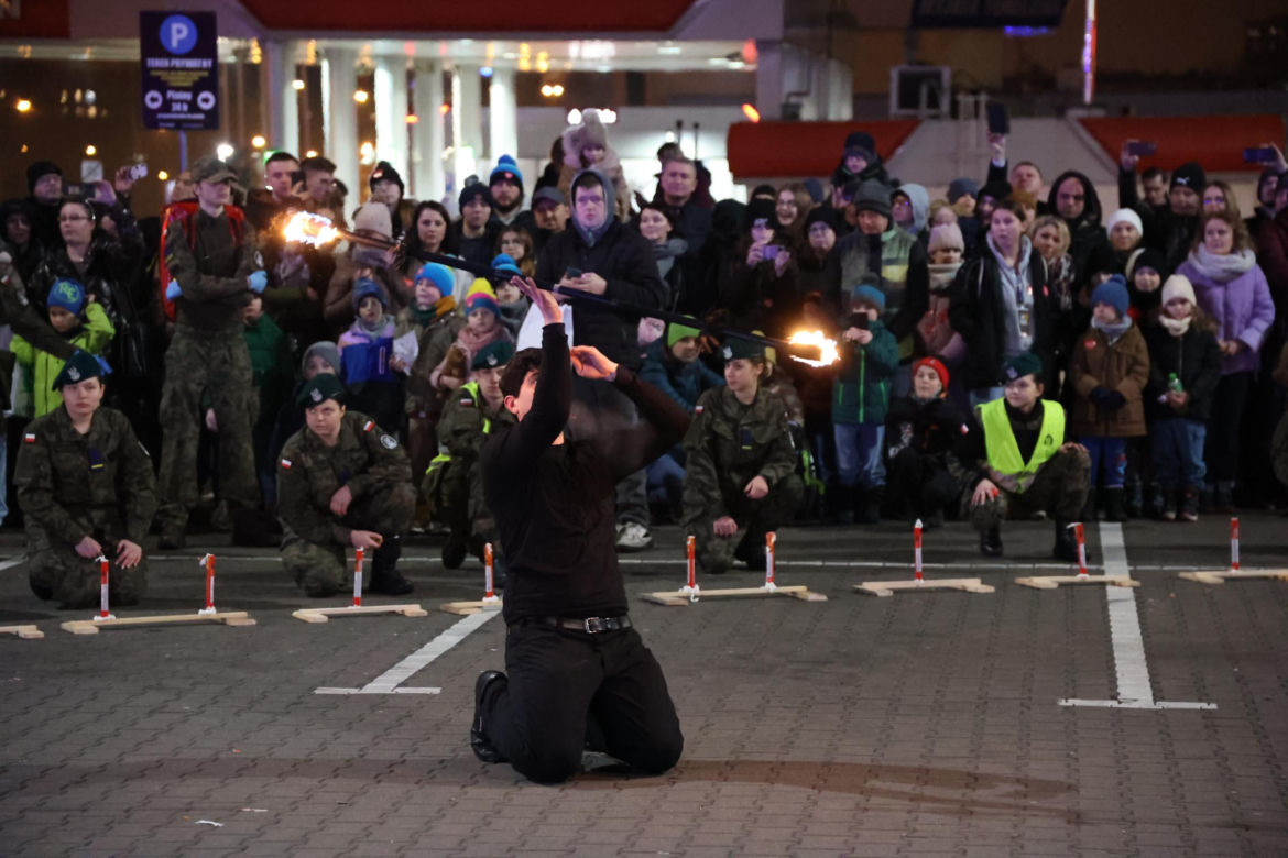 Światełko do nieba i ognisty pokaz. Tak Lublin zakończył granie dla Wielkiej Orkiestry Świątecznej Pomocy 2024!