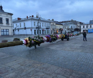 Palma wielkanocna na nowosądeckim Rynku