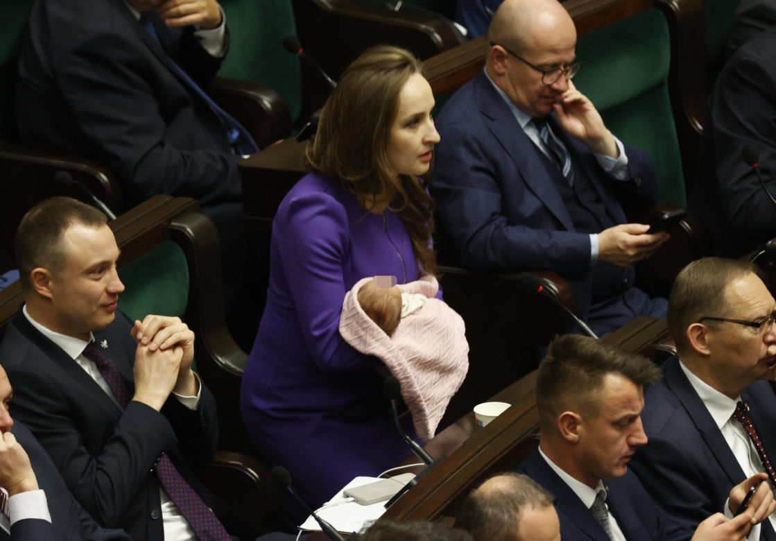 Córeczka Bosaków w Sejmie 