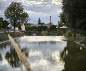 Stary basen przeciwpożarowy na Gronowie