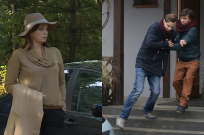 M jak miłość Katarzyna Maj (Grażyna Strachota) Darek (Marcel Sabat) Franek (Piotr Nerlewski)