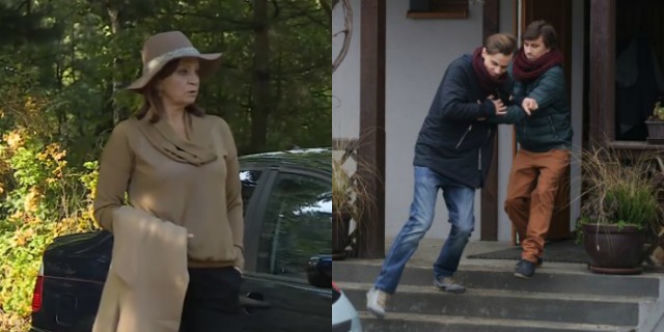 M jak miłość Katarzyna Maj (Grażyna Strachota) Darek (Marcel Sabat) Franek (Piotr Nerlewski)