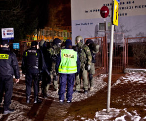 SANOK: Film z akcji antyterrorystów. AKCJA PRZEPROWADZONA WZOROWO