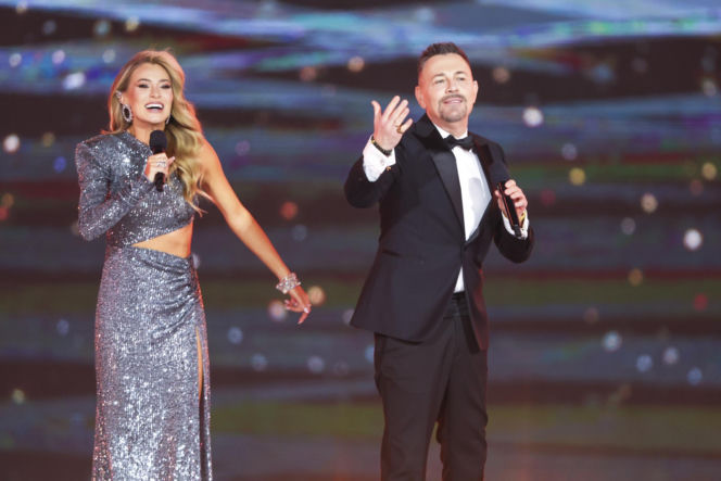 Krzysztof Ibisz na sylwestrach Polsatu