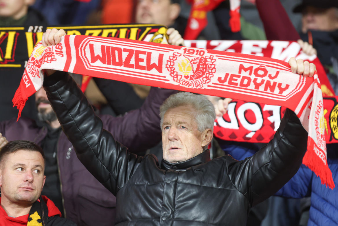 Widzew Łódź - Górnik Zabrze: Zdjęcia kibiców i zawodników z klasyku w ramach 12. kolejki PKO BP Ekstraklasy