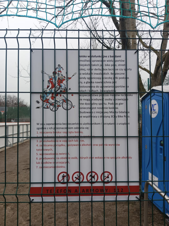 Polo na rowerach. Pierwsze takie boisko na Pomorzu