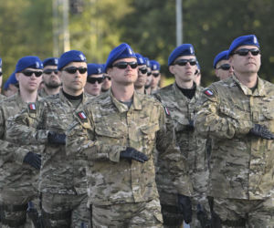 Próba generalna defilady wojskowej w Warszawie