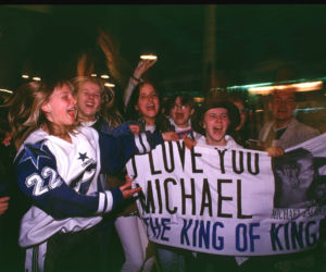 Michael Jackson w Warszawie, 1996r.
