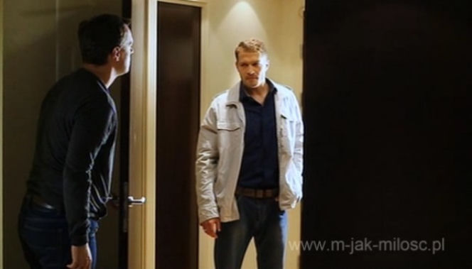 M jak miłość. Tomek (Andrzej Młynarczyk), Michał Łagoda (Paweł Okraska)