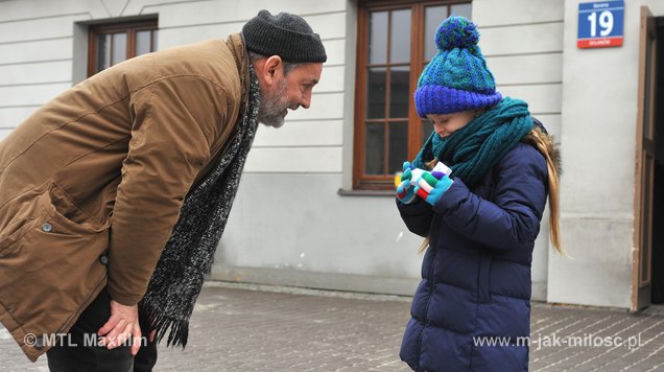 M jak miłość odc. 1068. Stefan (Zbigniew Waleryś), Basia (Gabriela Raczyńska)