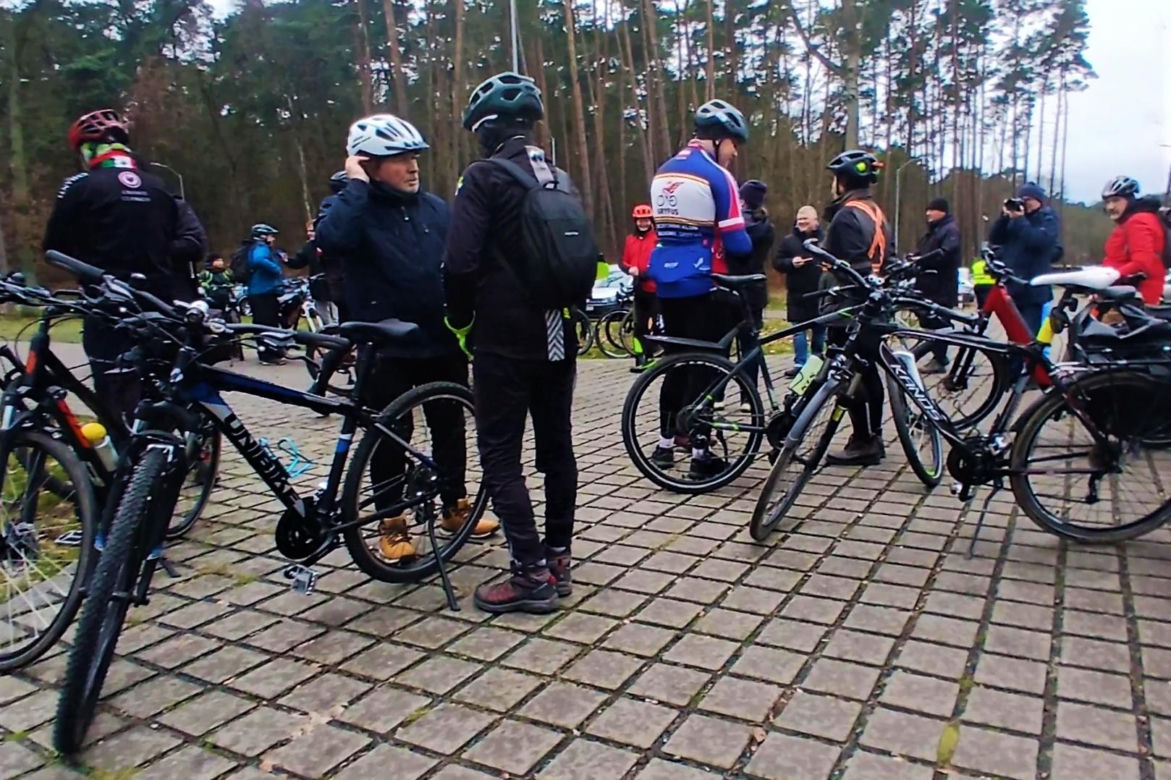 Szczecińscy rowerzyści powitali 2025 rok