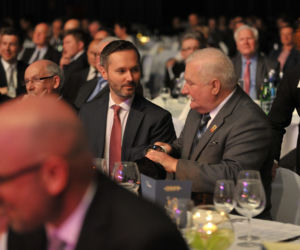 Lech Wałęsa z synem Jarosławem