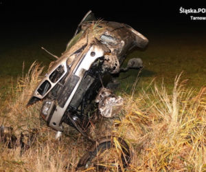 Wypadek BMW pijanego 23-latka z zakazem prowadzenia pojazdów mechanicznych 