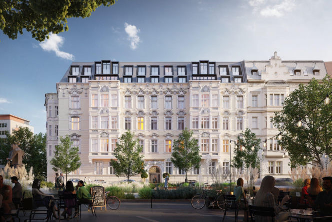 Rezydencja Aleja Fontann - wizualizacja