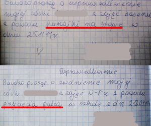 Podrabiałeś kiedyś usprawiedliwiania w szkole? Na te byś nie wpadł! ZOBACZ najzabawniejsze! [GALERIA] 