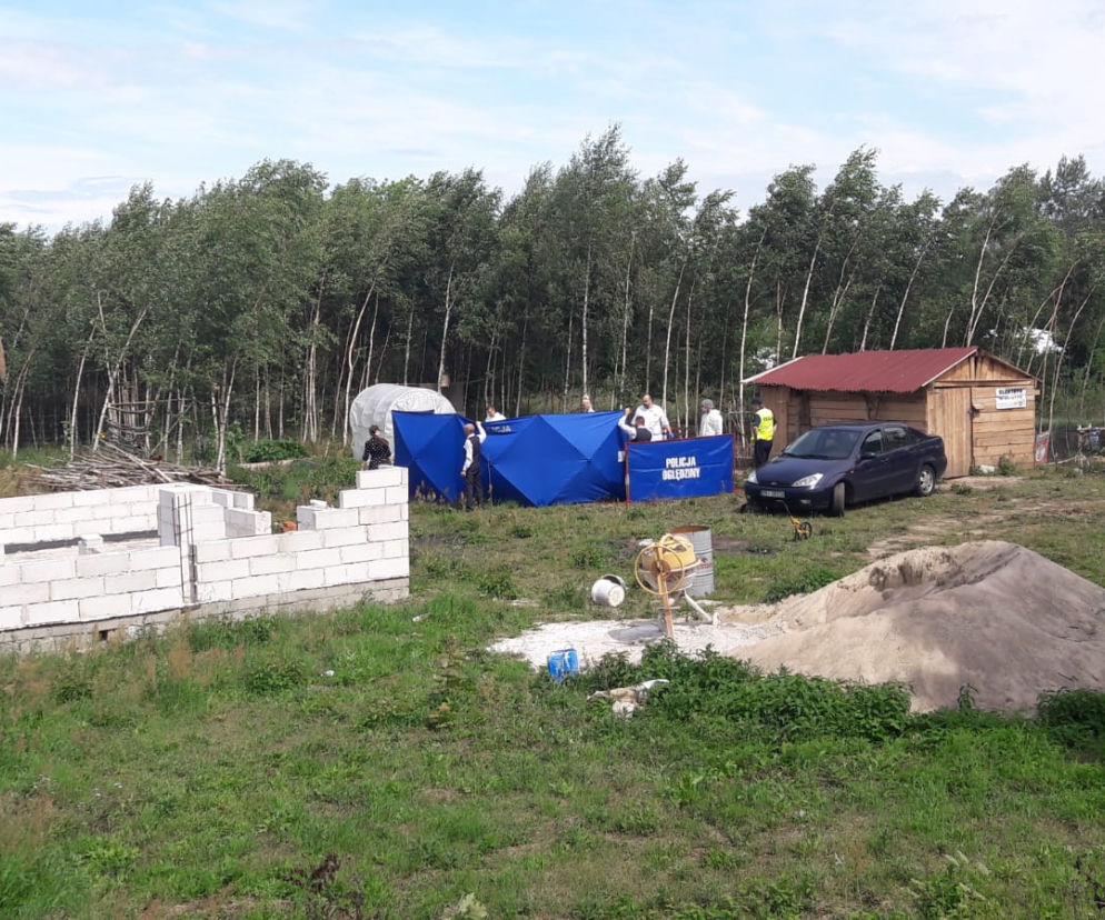 Zwłoki na budowie we wsi Dębczyno pod Białogardem