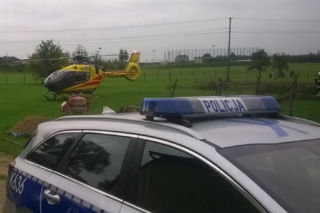 Będziemyśl: Tragedia podczas rozbiórki budynku. Nie żyje mężczyzna przygnieciony przez ścianę