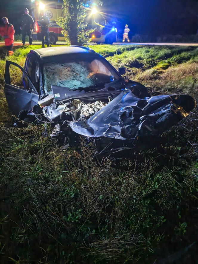 Dwie osoby nie żyją, pięć jest rannych. Koszmarny wypadek na DK 91