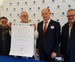 Wmurowano kamień węgielny pod budowę supernowoczesnego ośrodka konserwacji zabytków UMK w Toruniu