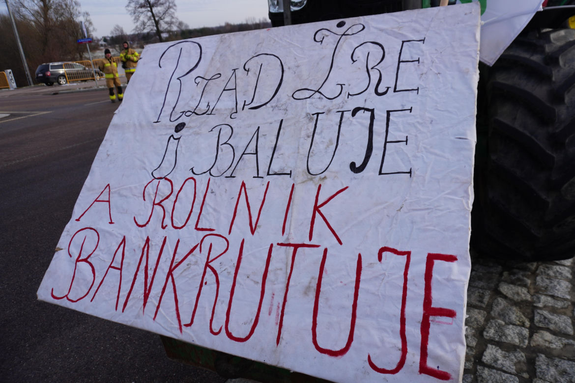 Protest rolników w Podlaskiem. Ciągniki blokują drogi w całym województwie! 