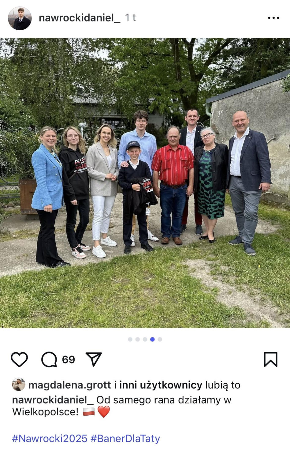 Daniel Nawrocki i jego dziewczyna, Magdalena Grott 