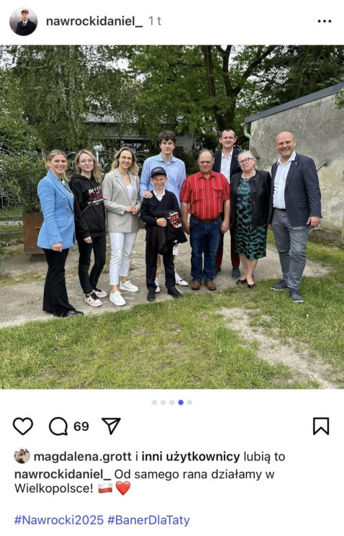 Daniel Nawrocki i jego dziewczyna, Magdalena Grott 