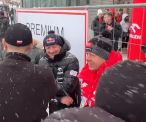 Karol Nawrocki na PŚ w Zakopanem