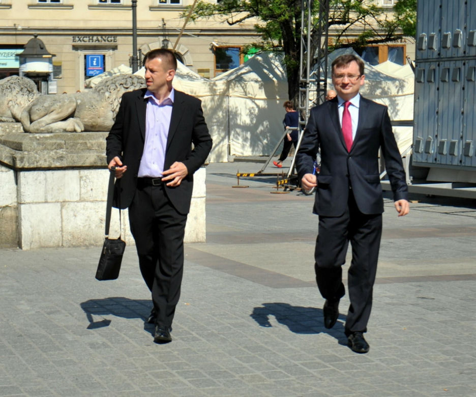 Zbigniew Ziobro i Tomasz Adamek