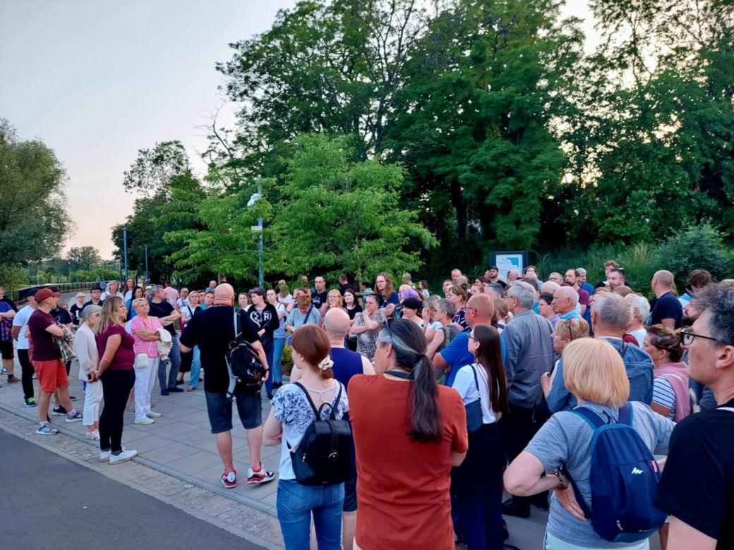 Magiczna Noc Świętojańska w Starym Fordonie. Spacer pod gwiazdami przyciągnął bydgoszczan i turystów