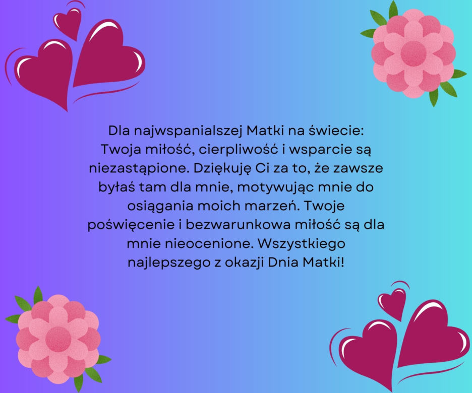 Wyślij piękną kartkę mamie z okazji jej święta!