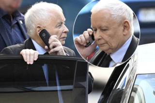 Kaczyński ma kultowy telefon komórkowy! Taki hicior, że głowa mała!