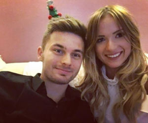Karol Linetty i Wioletta Kanafa