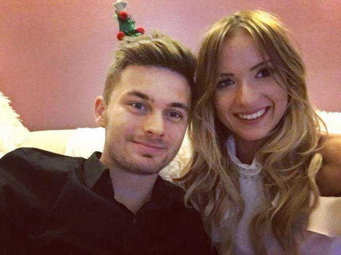Karol Linetty i Wioletta Kanafa
