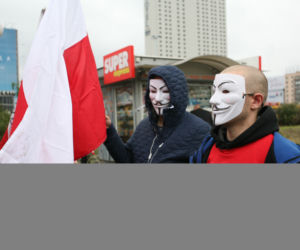 Przeszli z hukiem przez stolicę