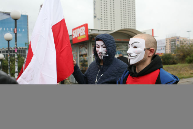 Przeszli z hukiem przez stolicę