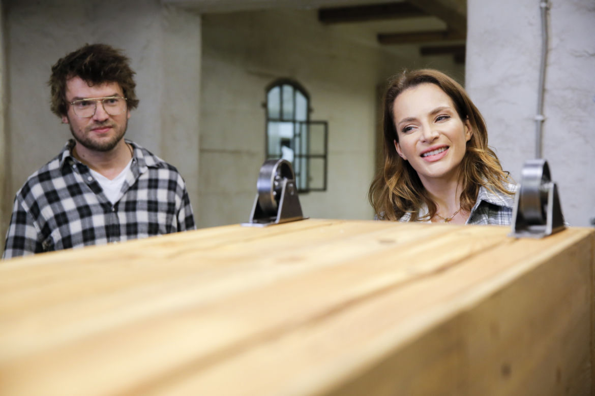 Anna Dereszowska i jej partner Daniel Duniak