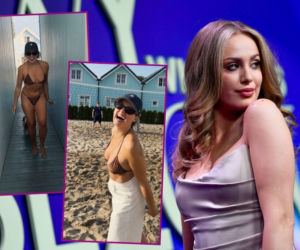 Nie Marbella, a Mielno. Wiktoria Gąsiewska hasa w kusym bikini nad Bałtykiem