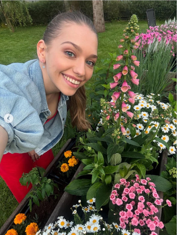Przyjaciółki, 26 sezon. Julka (Nicole Bogdanowicz) na planie