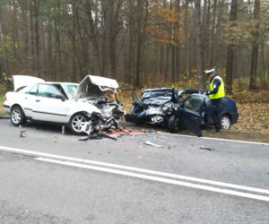 Wypadek na DK 19 na Podlasiu