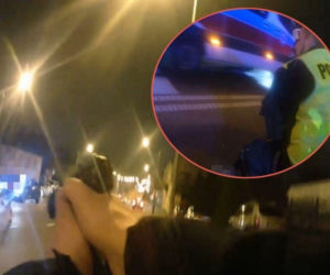 26-latka uzbrojona w nóż. Dramatyczna interwencja policji [WIDEO]